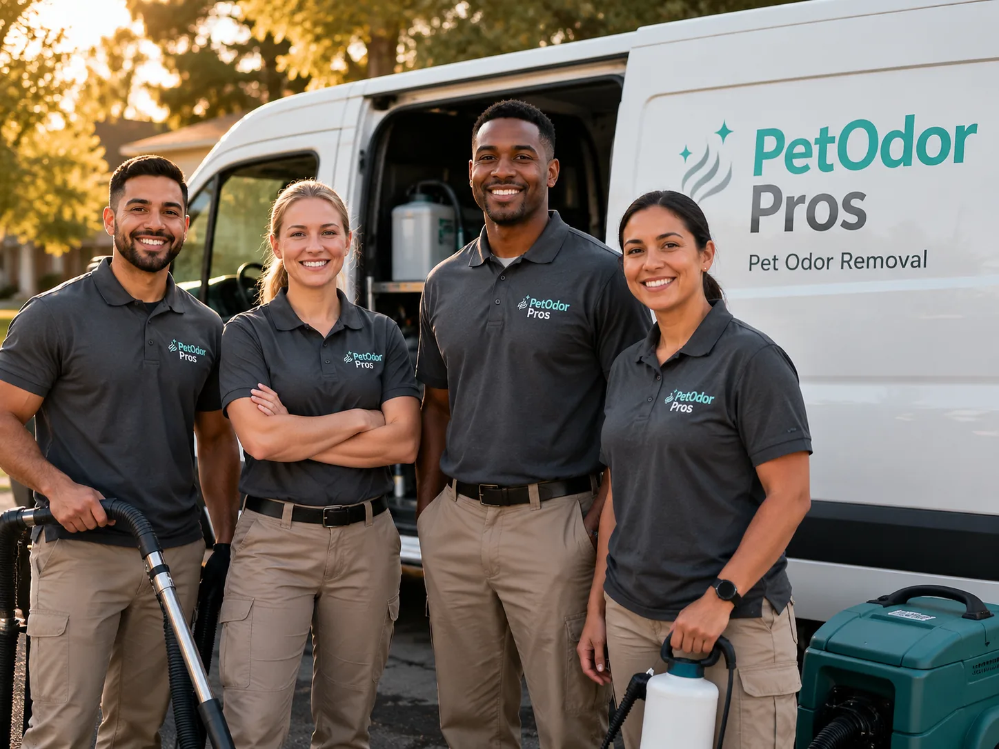 Pet Odor Removal team serving Medway, OH